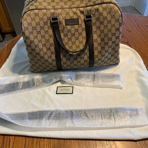 New Gucci Boston Duffle bag.